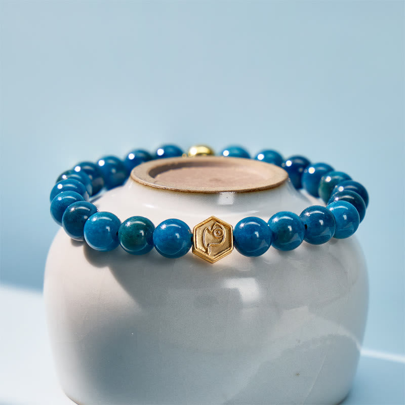 FuAttract Protection & Luck Inner Strength Apatite Chinese Zodiac Bracelet  - image 3