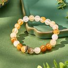FuAttract Wealth Luck & Positive Energy Yellow Glue Flower Chinese Zodiac Pixiu Bracelet - image 1