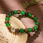 FuAttract Courage Growth & Lucky Tiger's Eye Green Aventurine Chinese Zodiac Bracelet - image 4