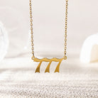 FuAttract Destiny Guidance Intuition Stainless Steel Angel Numbers Necklace - image 4