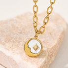 FuAttract Balance Harmony Inner Peace & Energy Flow Sun & Moon Stainless Steel Necklace  - image 4
