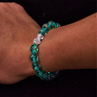 FuAttract Clarity Balance Radiance & Wealth Flow Silver Pixiu Glaze Bracelet - image 16