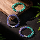 FuAttract Clarity Balance Radiance & Wealth Flow Silver Pixiu Glaze Bracelet - image 5