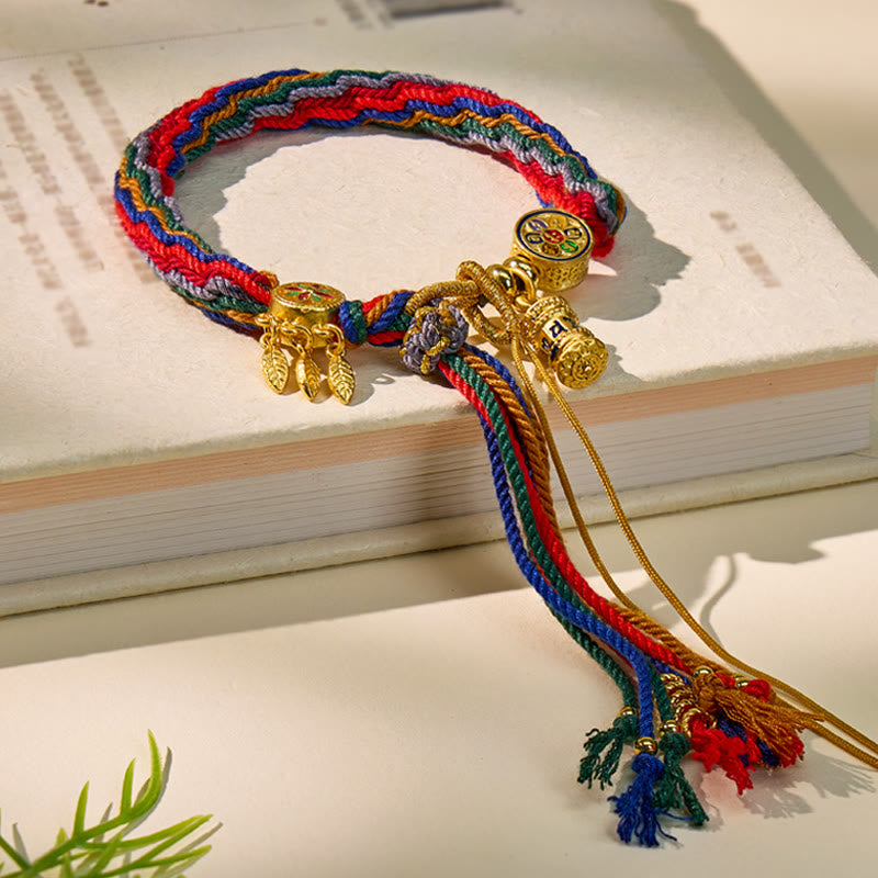 FuAttract Luck & Protection Braided Cord Talisman Bracelet for Positive Energy - image 2