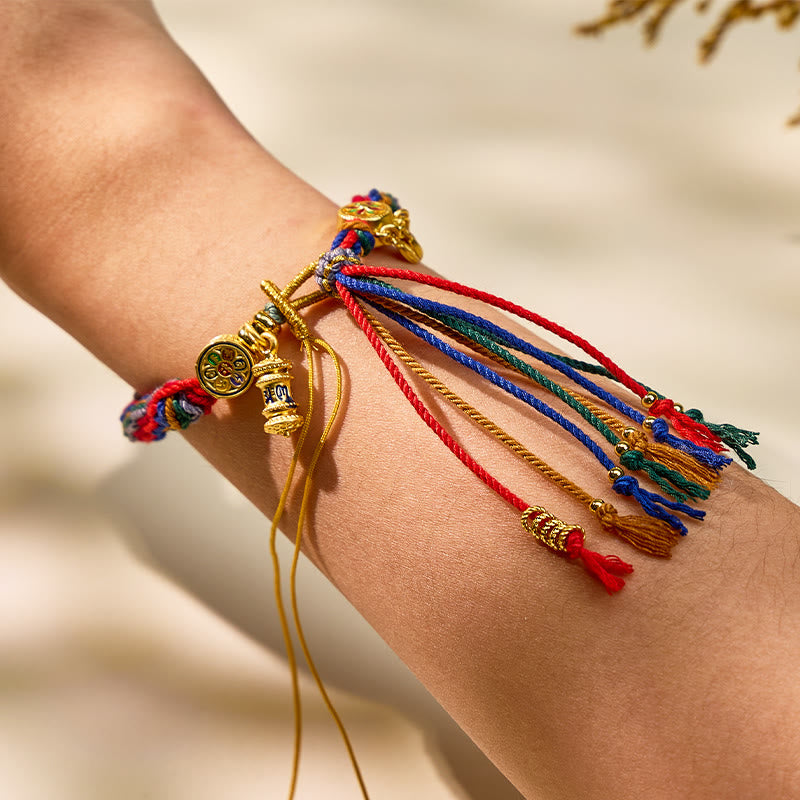 FuAttract Luck & Protection Braided Cord Talisman Bracelet for Positive Energy - image 3