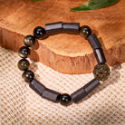 FuAttract Protection & Balance Golden Obsidian Tourmaline Chinese Zodiac Bracelet - Monkey - image 23