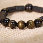 FuAttract Protection & Balance Golden Obsidian Tourmaline Chinese Zodiac Bracelet - image 4