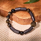FuAttract Protection & Balance Golden Obsidian Tourmaline Chinese Zodiac Bracelet - Rabbit - image 15