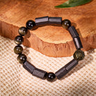FuAttract Protection & Balance Golden Obsidian Tourmaline Chinese Zodiac Bracelet - Dragon - image 17