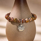 FuAttract Grounding & Protection Leopard Skin Jasper Chinese Zodiac Bracelet - image 5