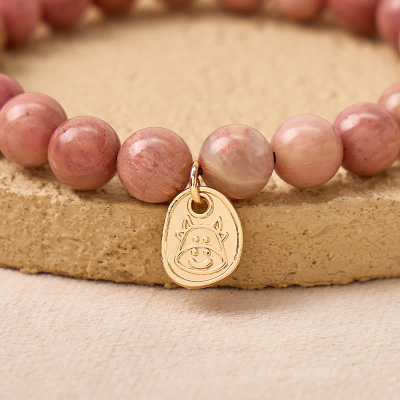 FuAttract Protection & Balance Red Wood Grain Chinese Zodiac Bracelet - image 7
