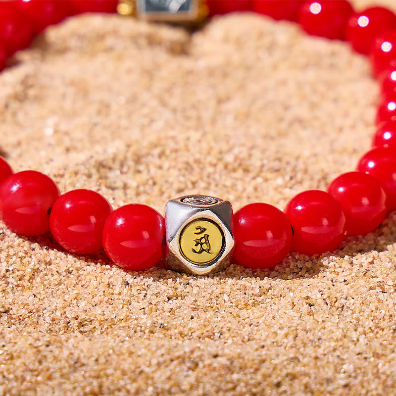 FuAttract Confidence Vitality & Protection Red Coral Chinese Zodiac Bracelet - image 6