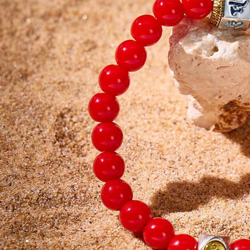 FuAttract Confidence Vitality & Protection Red Coral Chinese Zodiac Bracelet - image 7