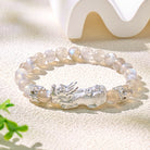 FuAttract Intuition & Protection Wealth Attraction Labradorite Pixiu Bracelet - 8mm - image 0