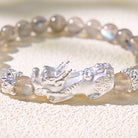 FuAttract Intuition & Protection Wealth Attraction Labradorite Pixiu Bracelet - image 5