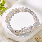 FuAttract Intuition & Protection Wealth Attraction Labradorite Pixiu Bracelet - image 2