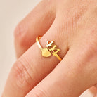 FuAttract Destiny Guidance Angel Numbers Titanium Steel Adjustable Ring  - image 14