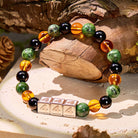 FuAttract Destiny Guidance & Wealth African Turquoise Angel Numbers Bracelet  - image 1