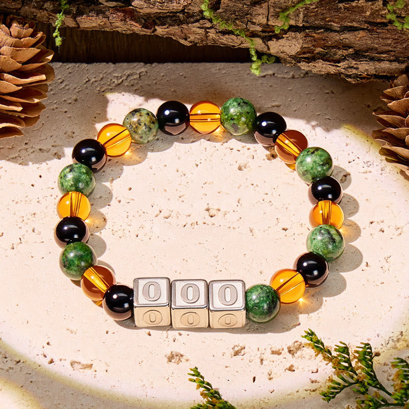 FuAttract Destiny Guidance & Wealth African Turquoise Angel Numbers Bracelet  - 000 - image 8