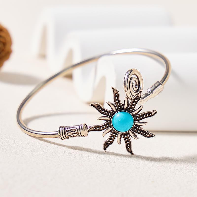 FuAttract Confidence Protection & Energy Flow Sun Turquoise Bracelet  - image 1