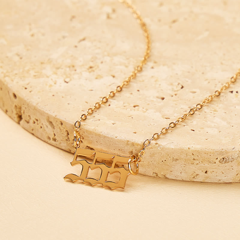 FuAttract Clarity & Intuition Destiny Guidance Stainless Steel Angel Numbers Necklace  - image 1