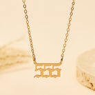 FuAttract Clarity & Intuition Destiny Guidance Stainless Steel Angel Numbers Necklace  - 555 - image 0