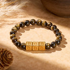 FuAttract Angel Numbers Bracelet — Destiny Guidance & Golden Obsidian Protection - 888 - image 25