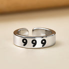 FuAttract Destiny Guidance Angel Number Stainless Steel Adjustable Ring - image 24
