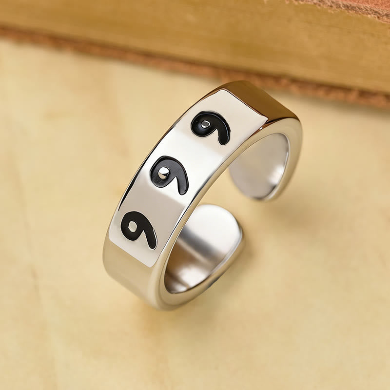 FuAttract Destiny Guidance Angel Number Stainless Steel Adjustable Ring - 999 - image 23