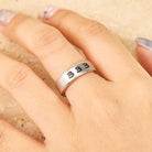 FuAttract Destiny Guidance Angel Number Stainless Steel Adjustable Ring - image 1
