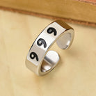 FuAttract Destiny Guidance Angel Number Stainless Steel Adjustable Ring - 999 - image 23