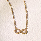 FuAttract Self-Love Emotional Balance Zircon Infinity Stainless Steel Necklace - image 3