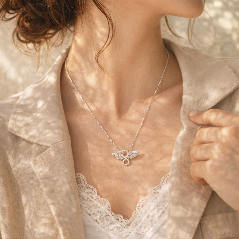 FuAttract Infinite Love Balance & Emotional Flow Energy Infinity Necklace  - image 3