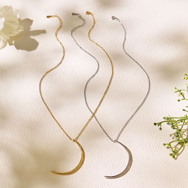 FuAttract Emotional Balance & Natural Rhythm Alignment Crescent Moon Flow Necklace - image 7