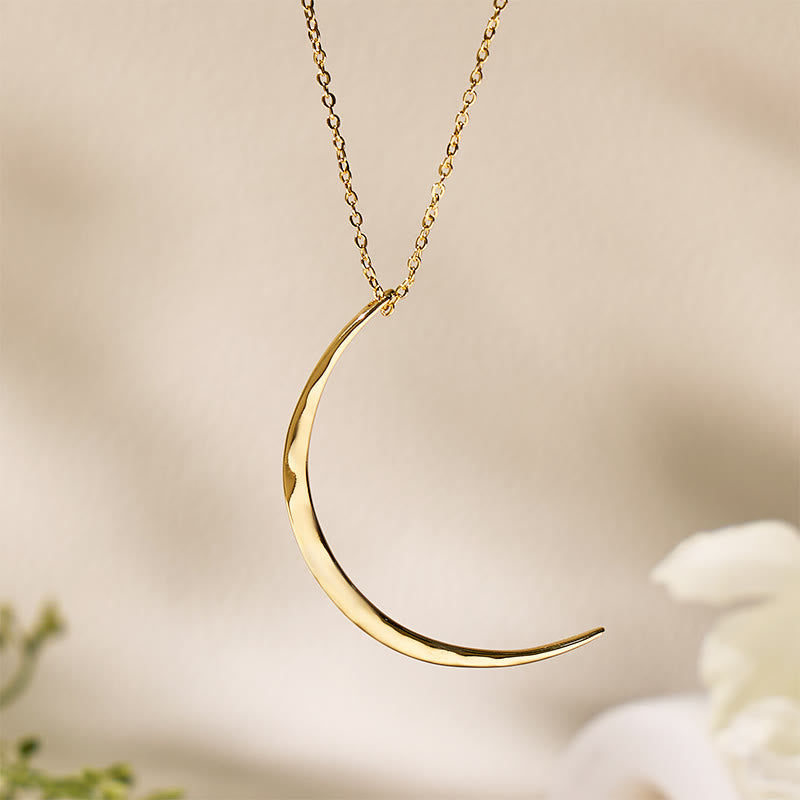 FuAttract Emotional Balance & Natural Rhythm Alignment Crescent Moon Flow Necklace - image 2