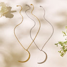 FuAttract Emotional Balance & Natural Rhythm Alignment Crescent Moon Flow Necklace - image 7