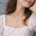 FuAttract Emotional Balance & Natural Rhythm Alignment Crescent Moon Flow Necklace - image 9