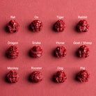 FuAttract Protection Fortune Energy Cinnabar Purple Sand Chinese Zodiac Bracelet - Pig - image 6