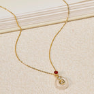 FuAttract Protection Luck Balance Chinese Zodiac S999 Silver Red Agate Necklace  - image 7