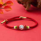 FuAttract Protection & Inner Balance Chinese Zodiac Red String Silver Charm Bracelet  - Horse - image 0