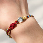 FuAttract Luck Protection & Harmony Chinese Zodiac Braided Cord Silver Charm Bracelet - image 6