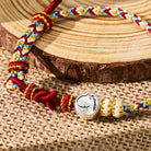 FuAttract Luck Protection & Harmony Chinese Zodiac Braided Cord Silver Charm Bracelet - image 9