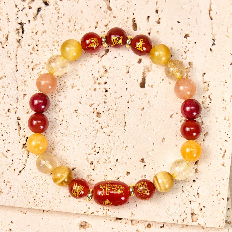 FuAttract Courage Prosperity & Confidence Chinese Zodiac Energy Bracelet   - image 2