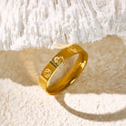 FuAttract Instant Wealth Protection Titanium Steel Adjustable Ring - image 4