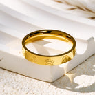 FuAttract Instant Wealth Protection Titanium Steel Adjustable Ring - image 2