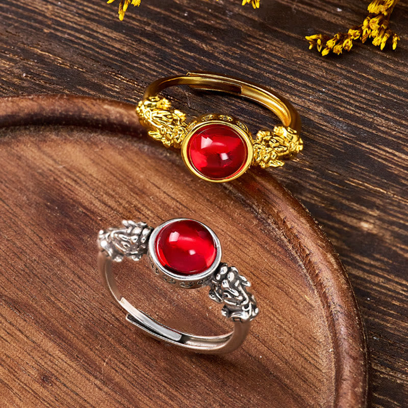 FuAttract Fortune Energy Flow Wealth & Protection Pixiu Ring - image 9
