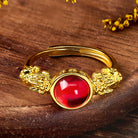FuAttract Fortune Energy Flow Wealth & Protection Pixiu Ring - image 5