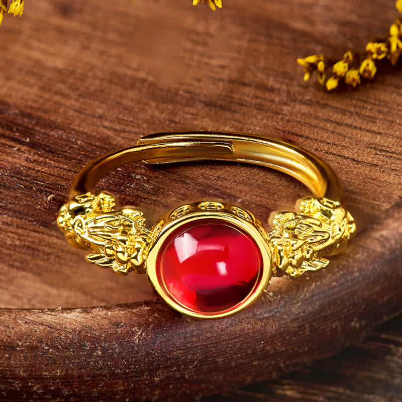 FuAttract Fortune Energy Flow Wealth & Protection Pixiu Ring - image 5