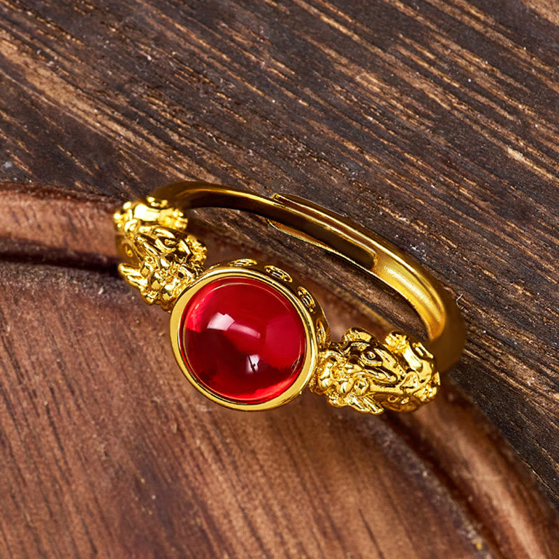 FuAttract Fortune Energy Flow Wealth & Protection Pixiu Ring - image 7