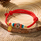 FuAttract Fortune Protection Chinese Zodiac Red String Bracelet  - Rabbit - Manjushri - image 13